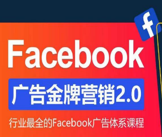 Facebook·广告营销系统训练营：金牌·营销2.0 行业最全Facebook广告·体系课-淘淘网