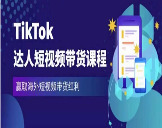 2023最新TikTok达人短视频带货课程，赢取海外短视频带货红利-淘淘网