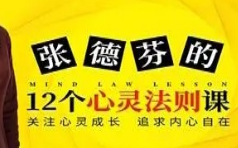 张德芬12个心灵法则课解决内心、生活、心灵问题视频课程十二讲-淘淘网