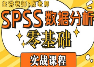 SPSS数据分析零基础实战课程-淘淘网