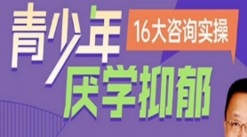 【视频课】青少年厌学不开心16大案例实操掌握溯源方法 解决问题-淘淘网